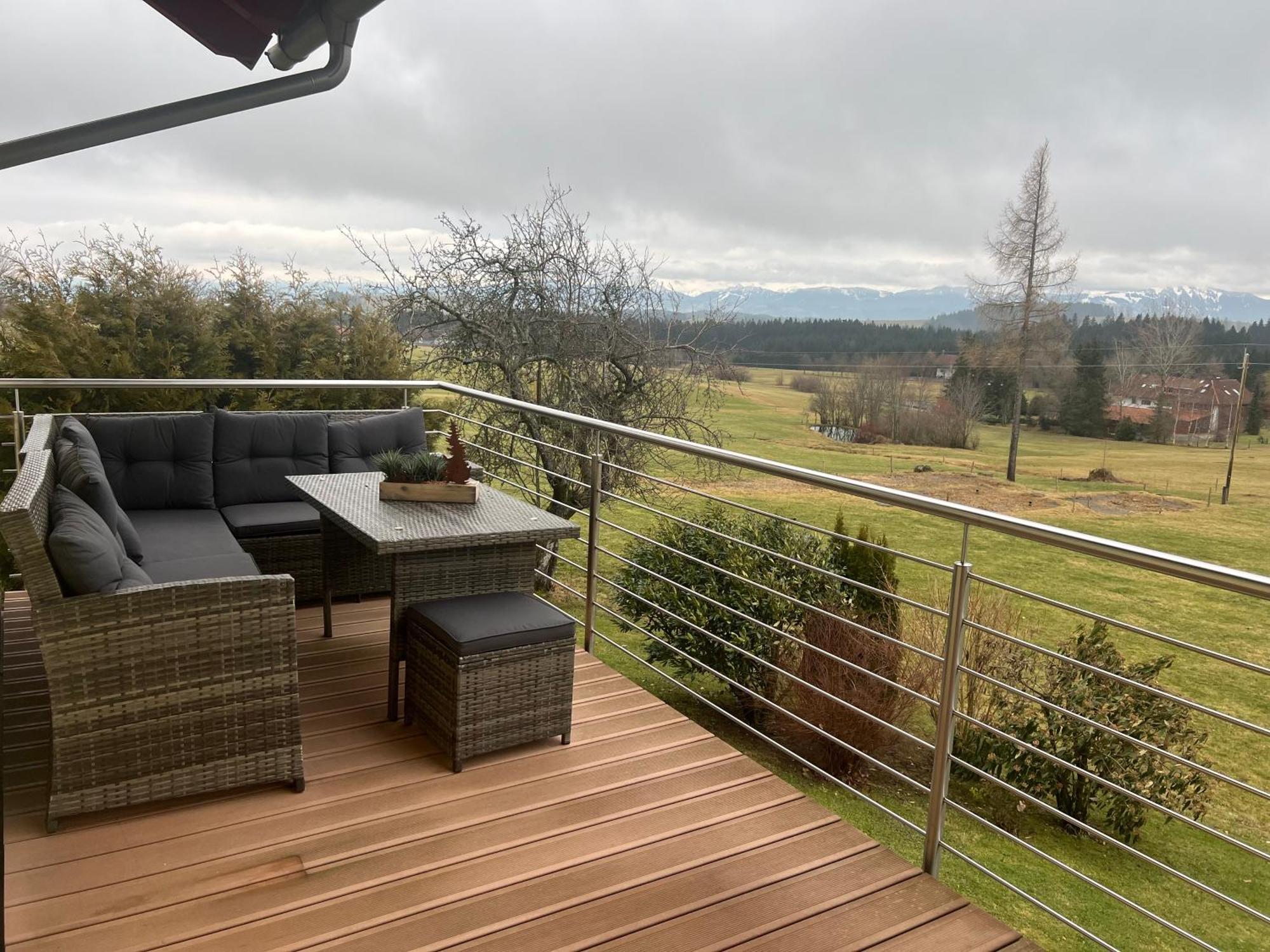 Kuh Heimat - Bergblick - Terrasse