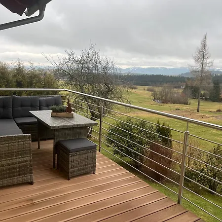 Kuh Heimat - Bergblick - Terrasse Appartement Buchenberg  Buitenkant foto